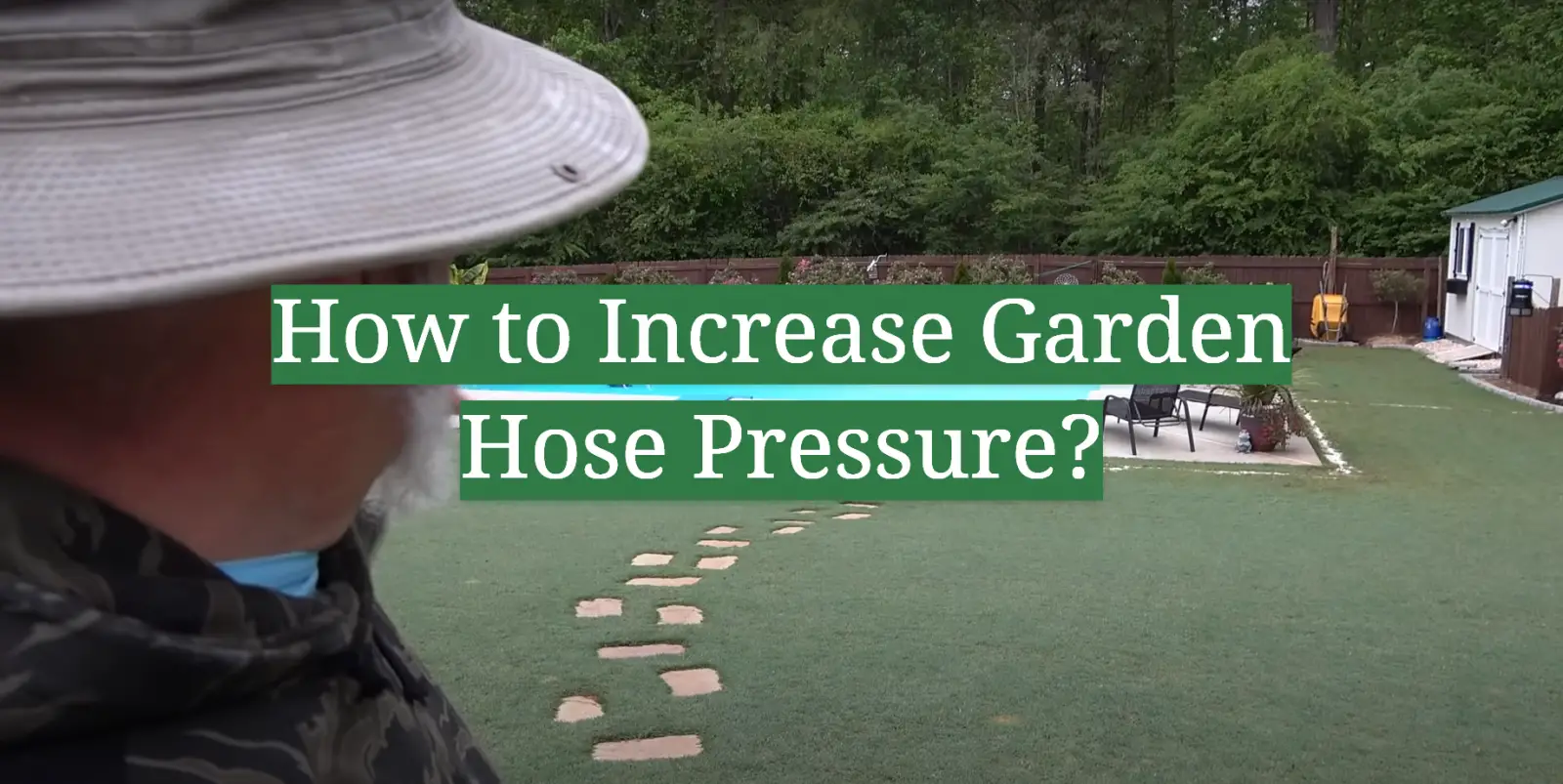How to Increase Garden Hose Pressure?