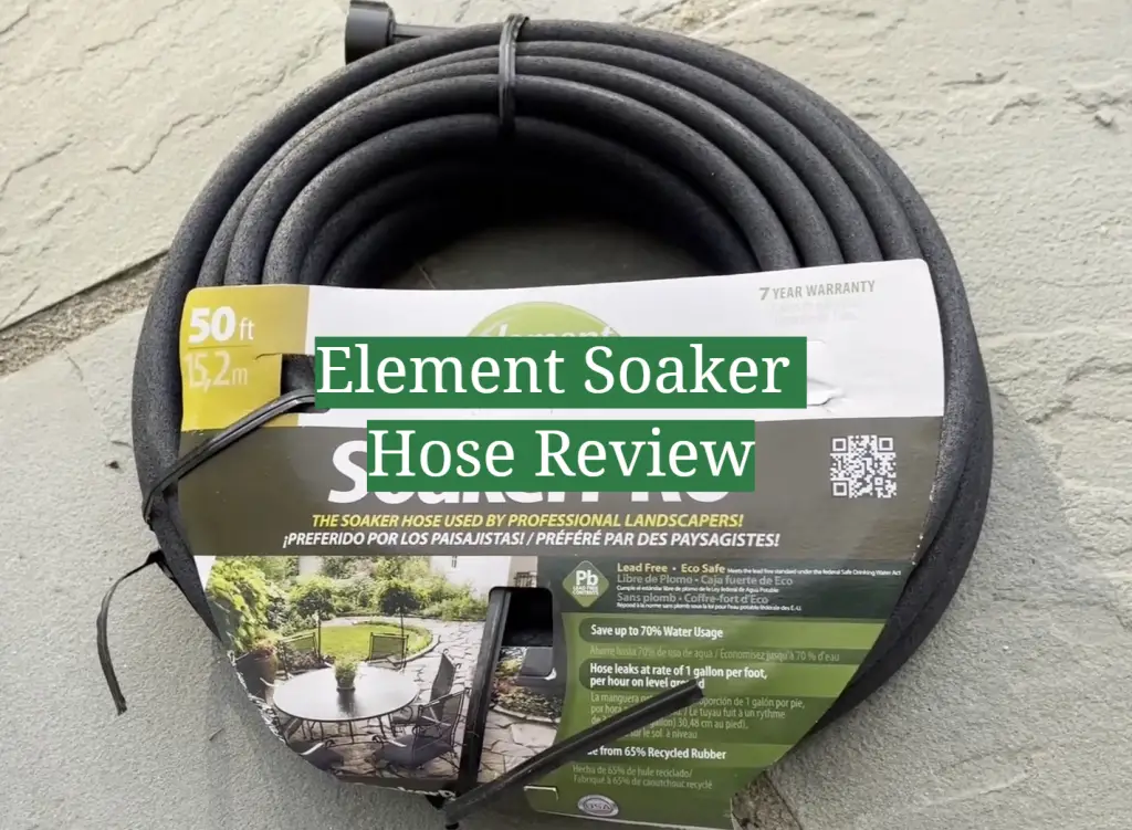 Element Soaker Hose Review GardenProfy