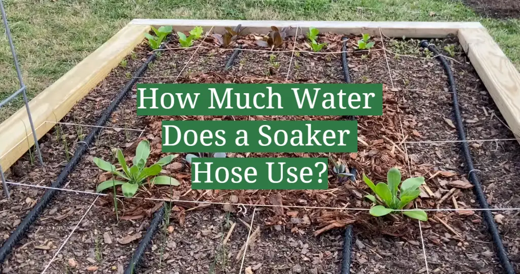How Much Water Does a Soaker Hose Use? GardenProfy