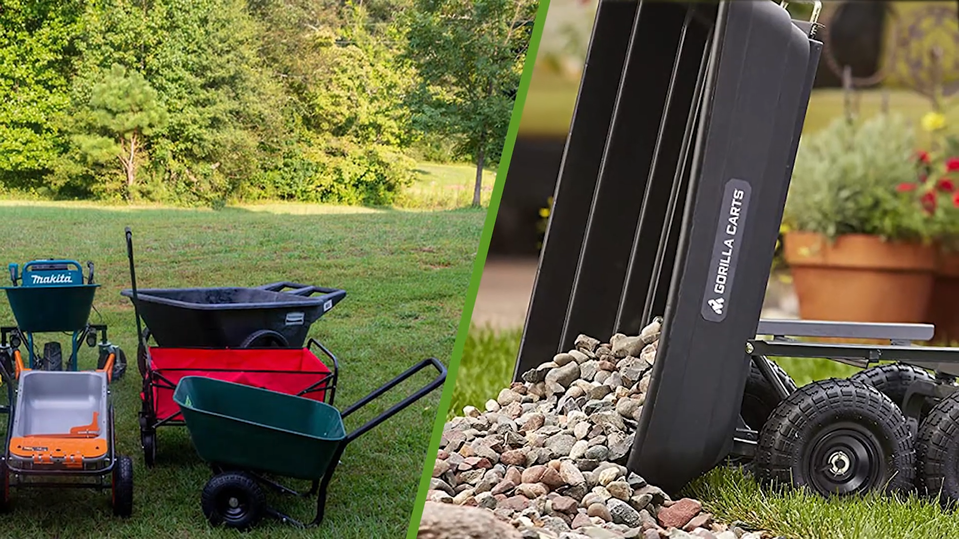 Wheelbarrow vs. Gorilla Cart Which is Better? GardenProfy