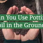 Can You Use Potting Soil in the Ground?