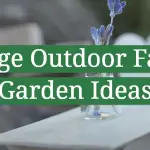 Large Outdoor Fairy Garden Ideas