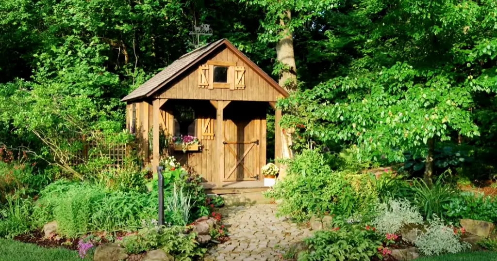 A Shed Design With Multiple Doors