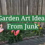 Garden Art Ideas From Junk