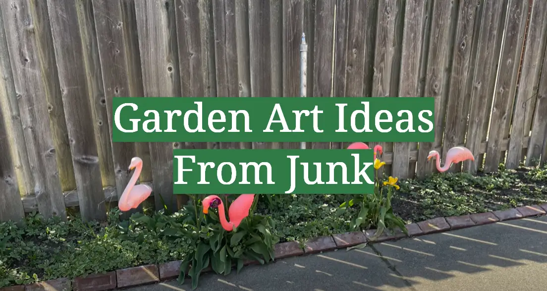 Garden Art Ideas From Junk
