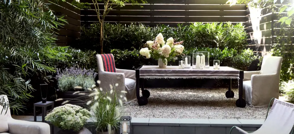 Use your table to create a garden