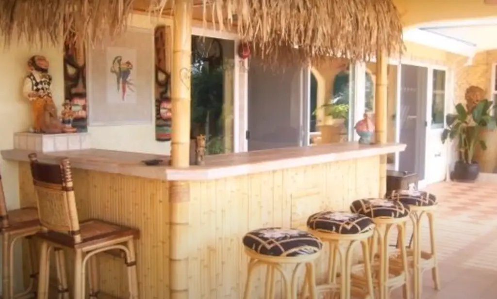 A Patio Beach Bar That Sits On Sand