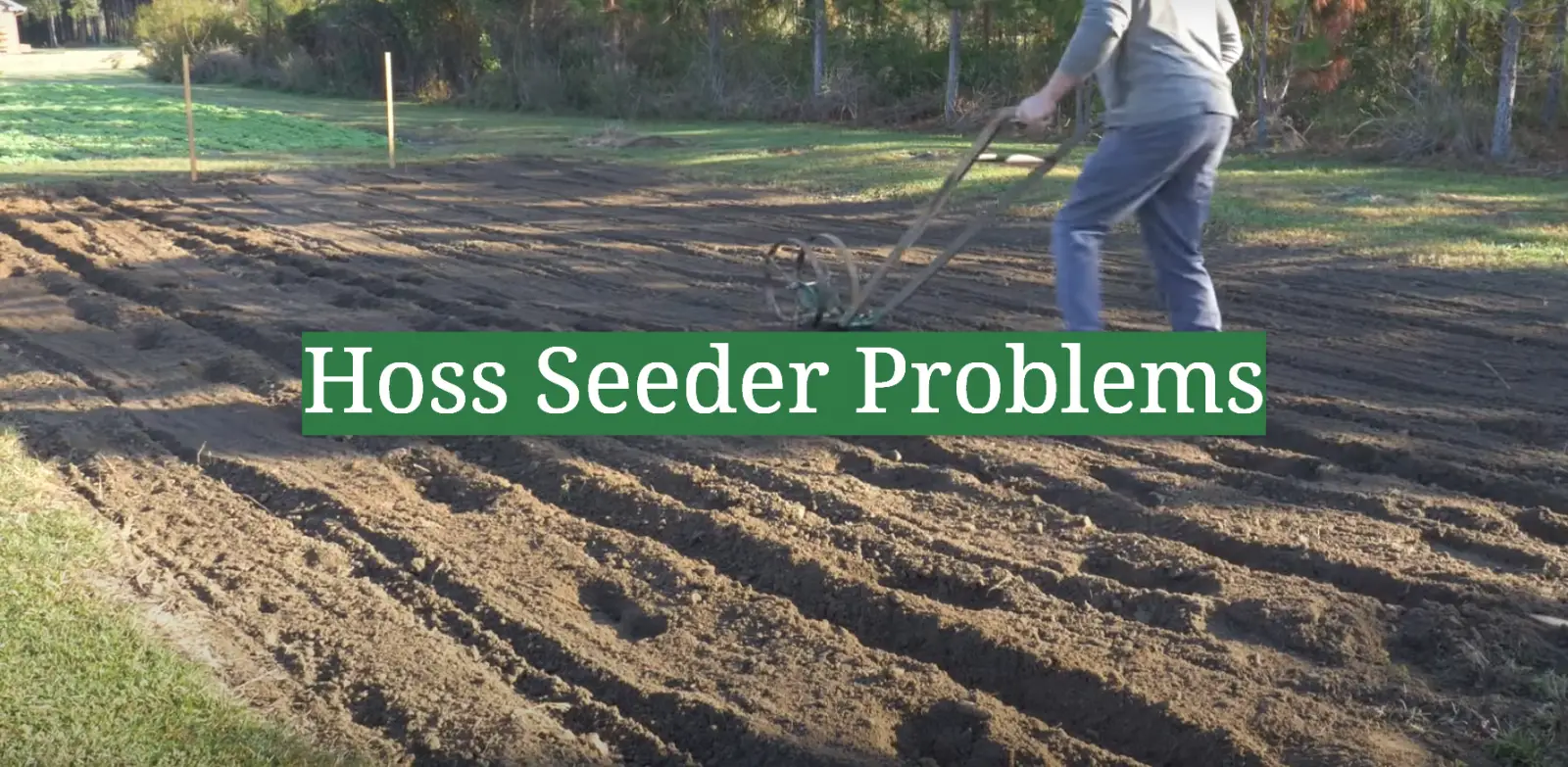 Hoss Seeder Problems