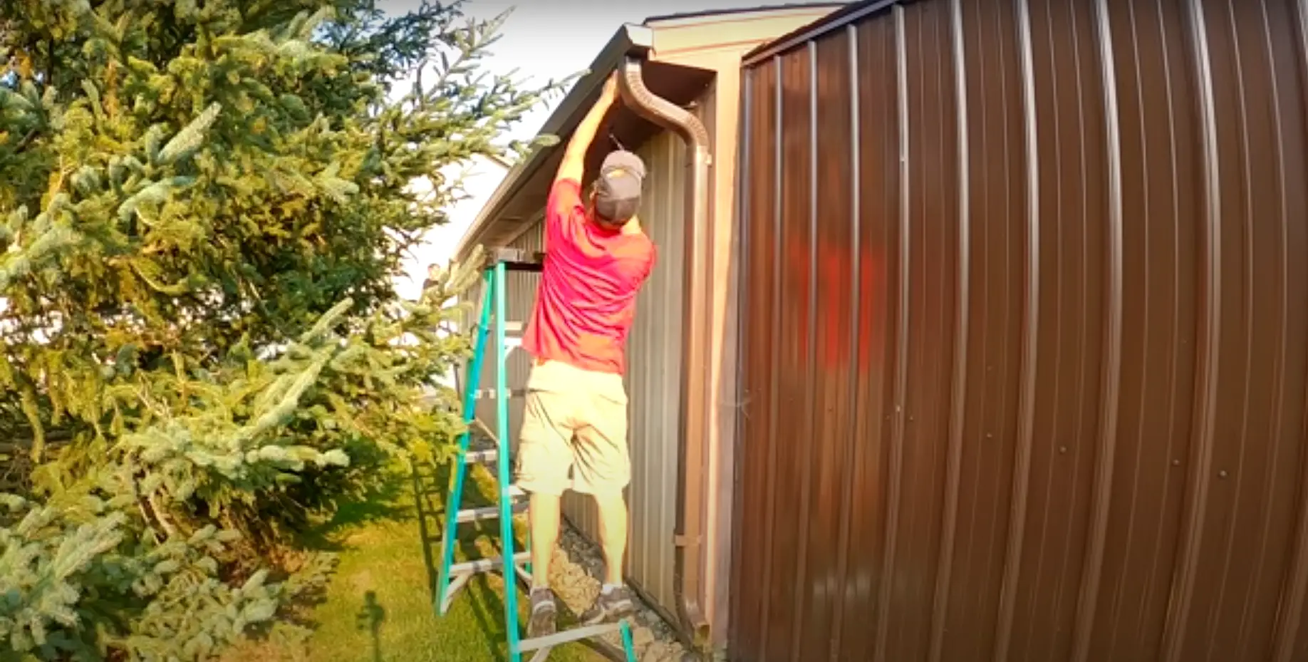How Do You Paint An Old Metal Shed?