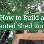 How to Build a Slanted Shed Roof?