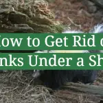 How to Get Rid of Skunks Under a Shed?