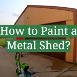How to Paint a Metal Shed?