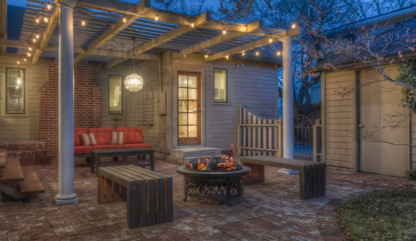 Can You Put a Fire Pit Under a Pergola? GardenProfy