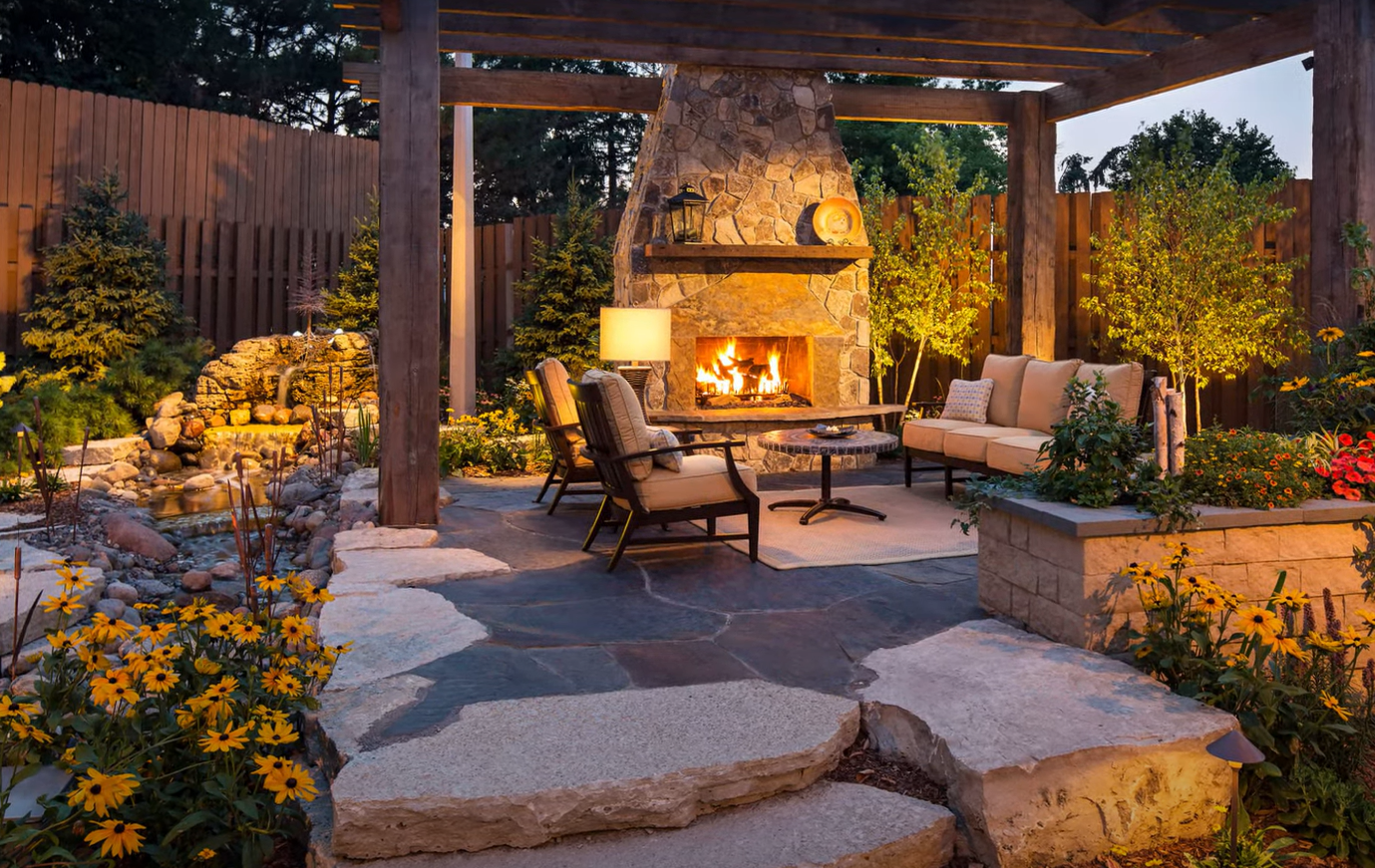 Can You Put a Fire Pit Under a Pergola? GardenProfy