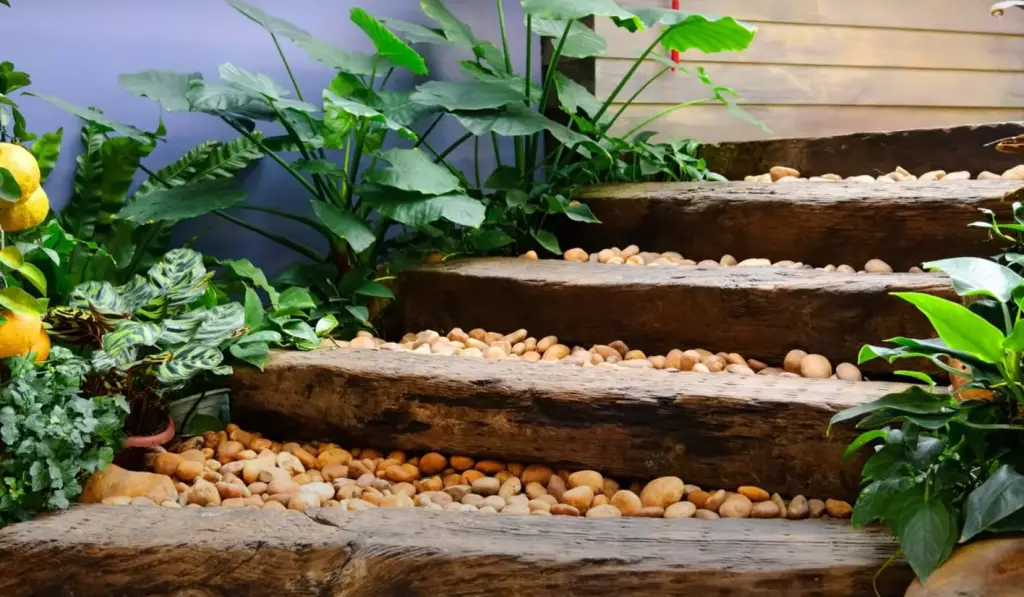 How can I make garden steps safer?